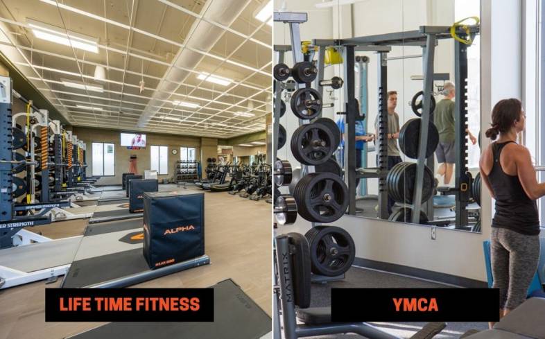 Life Time Fitness vs YMCA Differences