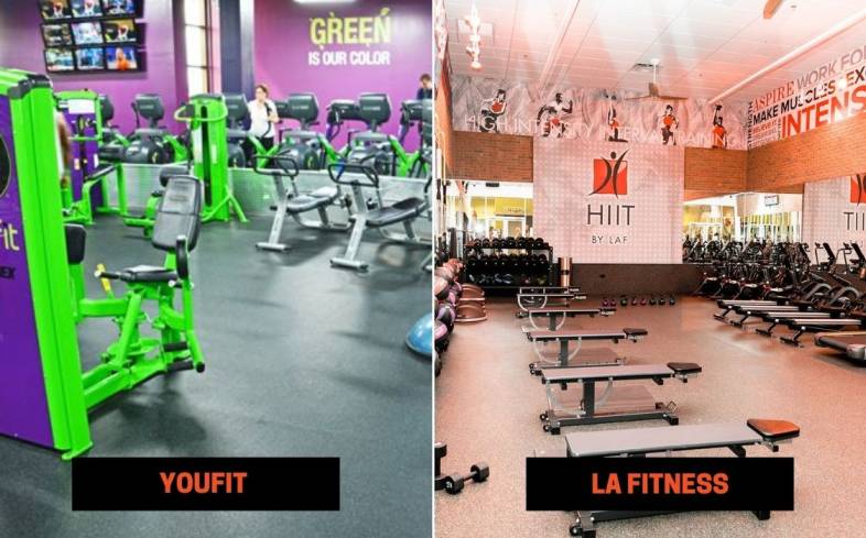 Youfit vs LA Fitness Equipment