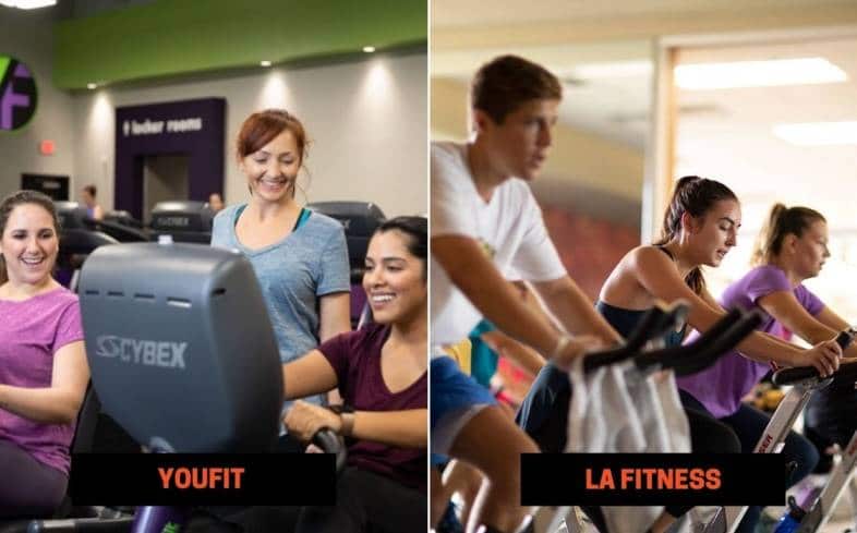 Youfit vs LA Fitness Group Classes