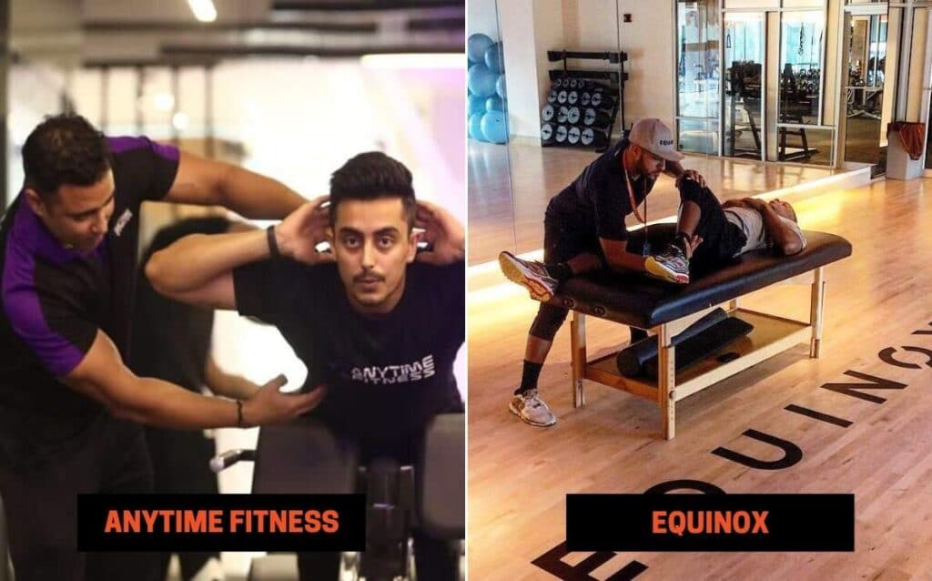 Anytime Fitness vs Equinox Personal Training