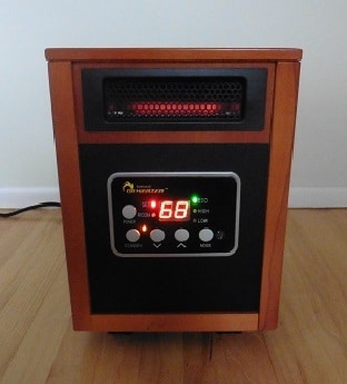 Dr infrared heater portable space heater 1500-watt