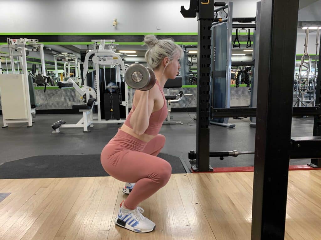 high bar squats