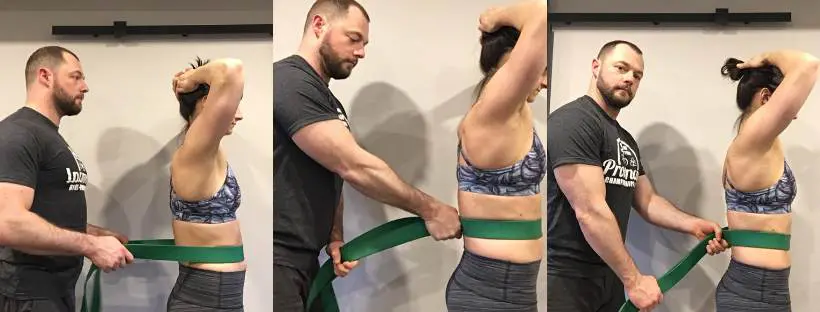 Breathing and bracing demonstration for squats