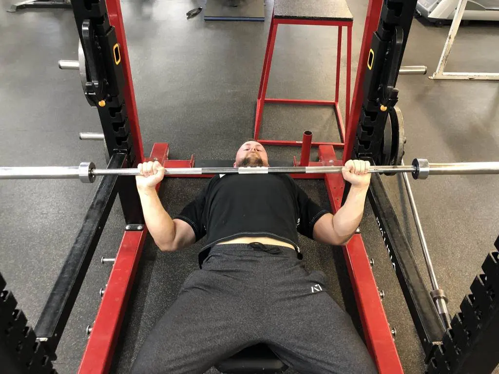 Press command for bench press rules