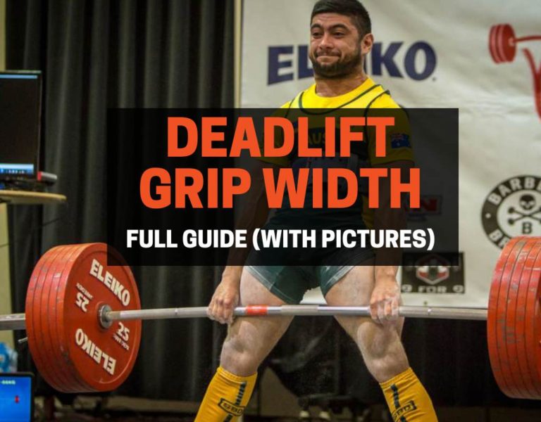 Deadlift grip width