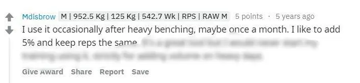 Slingshot for Bench press