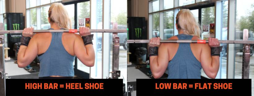 LOW BAR VS. HIGH BAR AND SQUAT SHOE