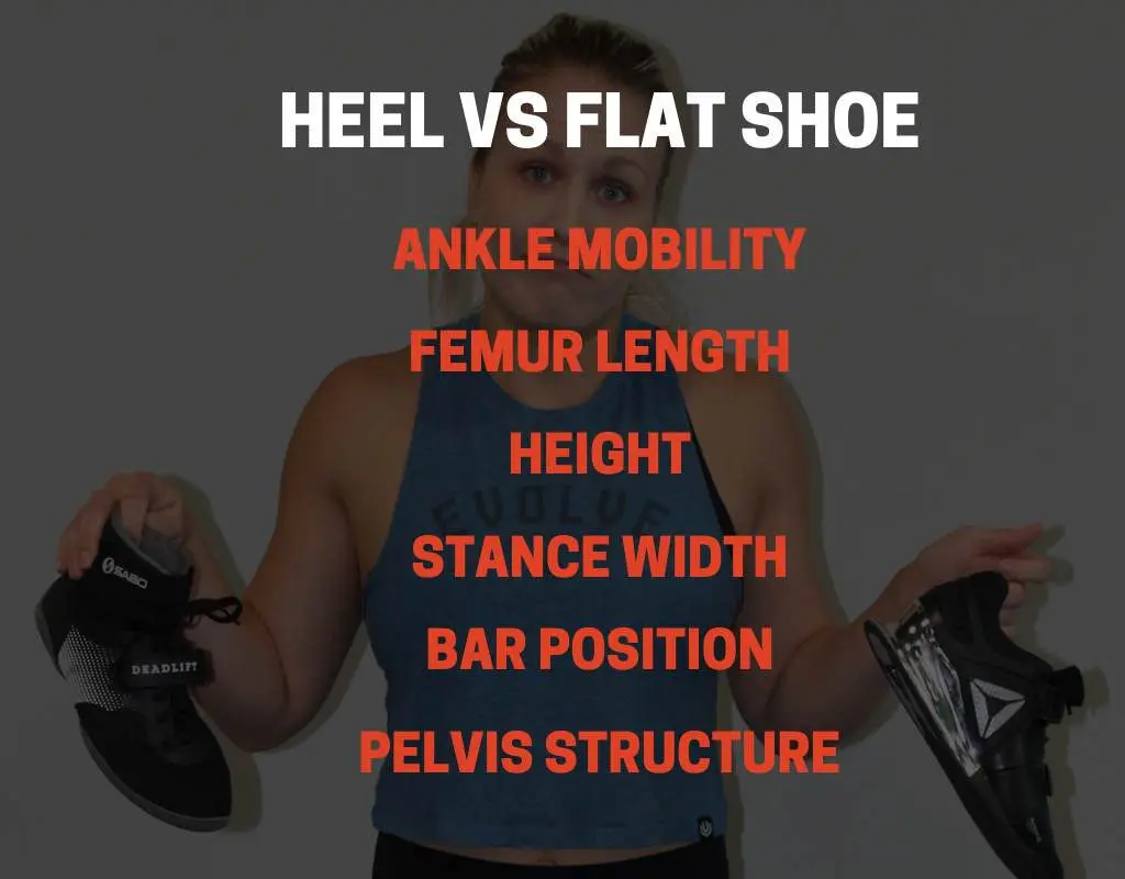 HEEL VS FLAT SHOES