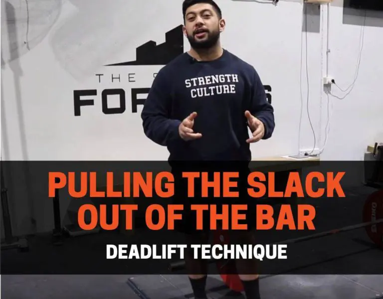 pulling the slack out of the barbell deadlift technique
