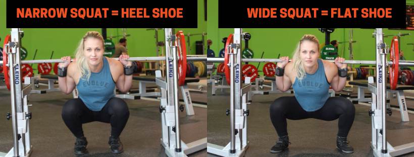 flat shoes for squats