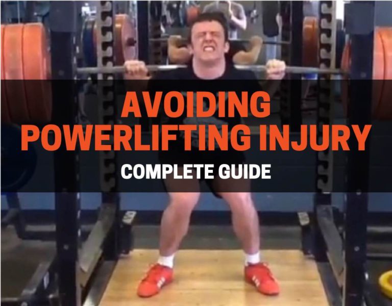 avoiding a powerlifting injury