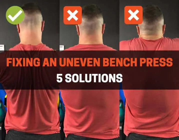 uneven bench press