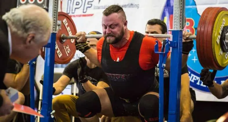 squatting per week
