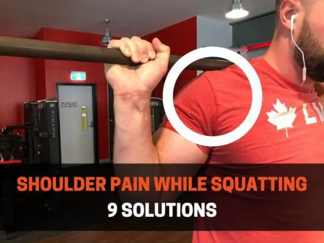 How To Fix Shoulder Pain While Squatting (9 Solutions)