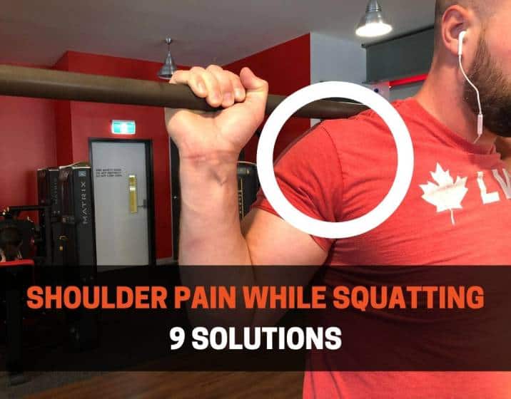 HOW TO FIX SHOULDER PAIN WHILE SQUATTING