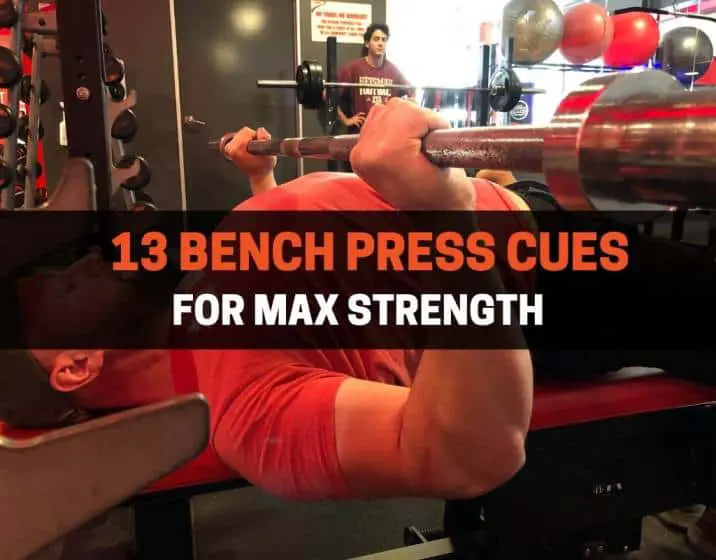 bench press cues