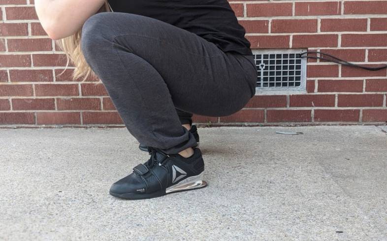 metal squat shoes