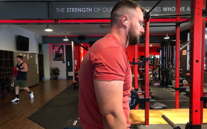 If you train shoulders as a powerlifter you can prevent rouded shoulders in the deadlift