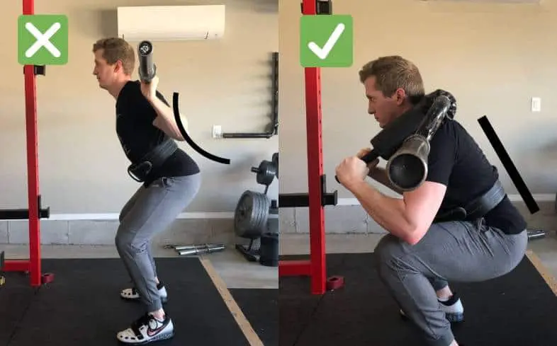 saftey bar squats pelvic position neutral