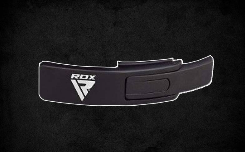 RDX Lifting Belt features a chrome-plated lever and with double prongs