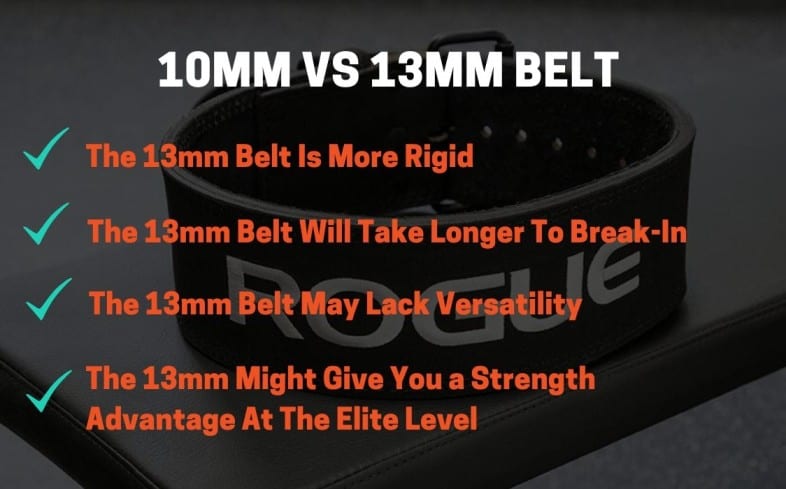 10mm vs 2025 13mm belt