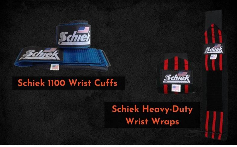 Schiek 1100 Wrist Cuffs and Schiek Heavy-Duty Wrist Wraps review