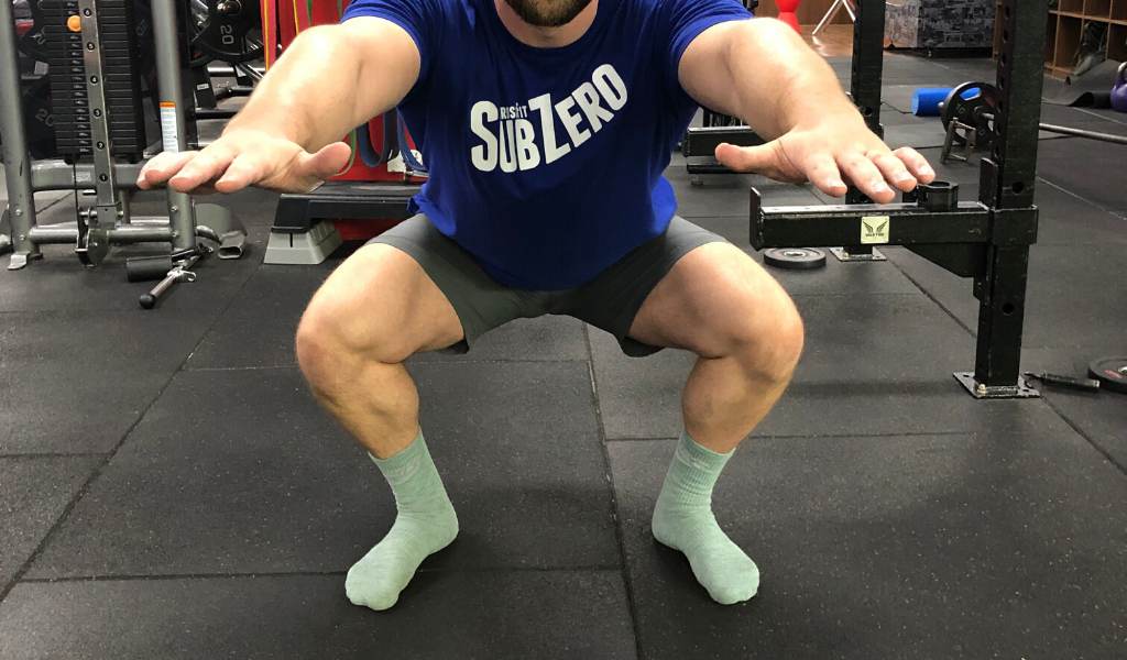 lifting without wearing shoes