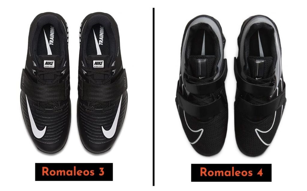 Sizing: Nike Romaleos 3 vs 4