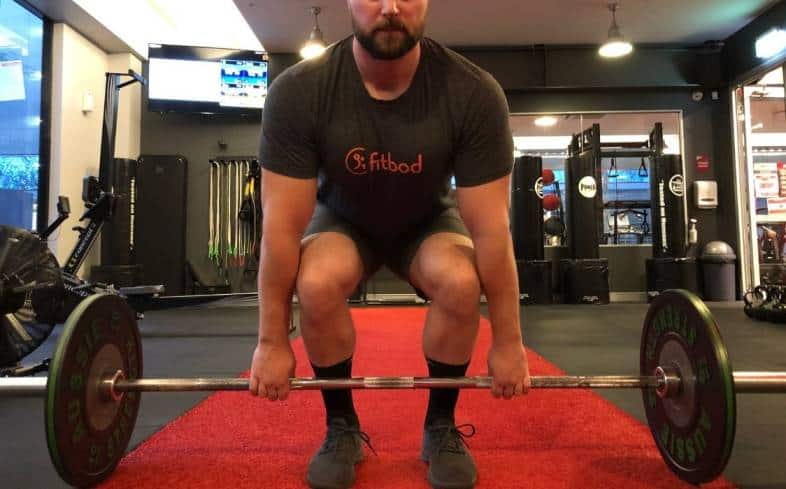 every tall lifter should pay particularly close attention to how far apart their feet are in the deadlift