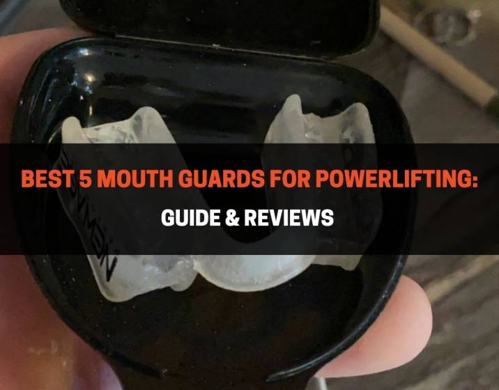 Professional Powerlifting Mouth guard With Storage Case see colors Details about   3 pack A 