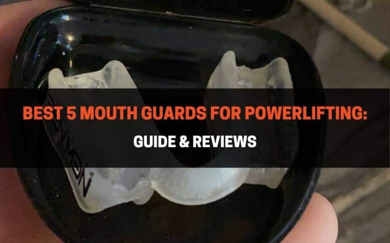 PROFESSIONAL Powerlifting Mouth Guards White/2pk Adult 13+!FREE SHIPPING 794504688832 