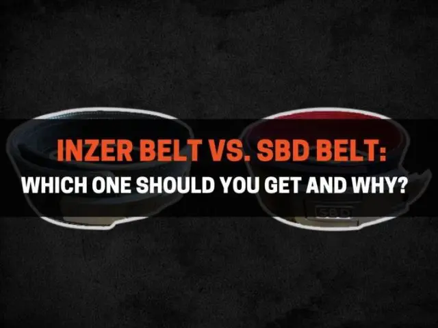 Inzer Belt vs. SBD Belt: Which One Should You Get and Why?