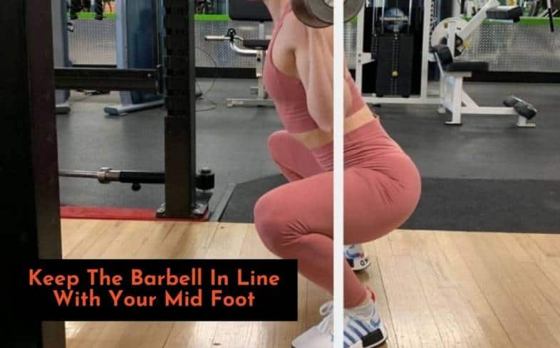 one of the most important pieces of your squat lockout is maintaining your balance