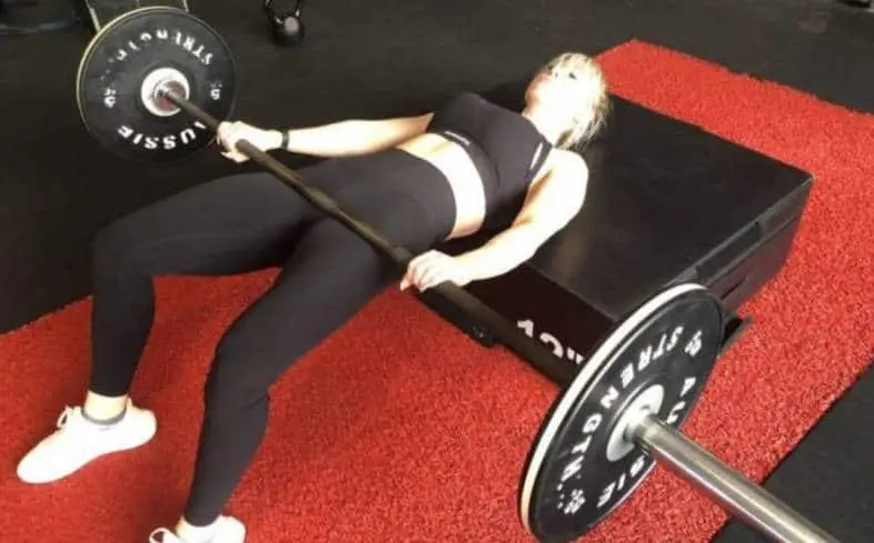 a great alternative to the barbell hip thrust will target similar muscle groups as those in the barbell hip thrust