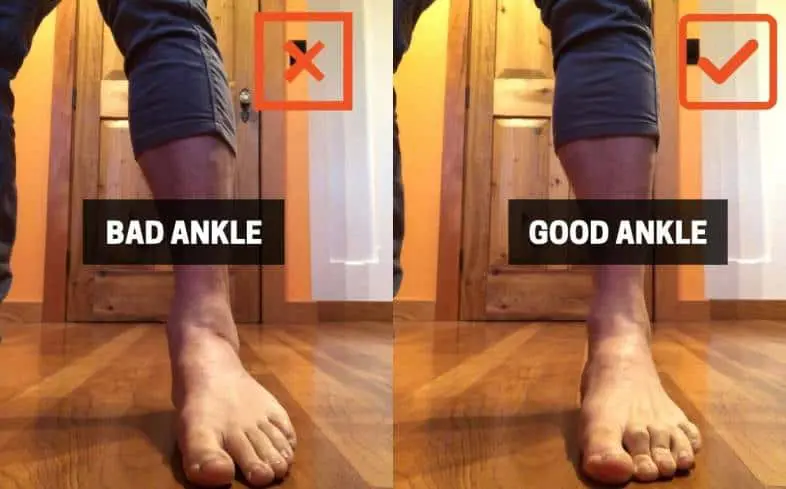 tight ankles can cause your knees to cave