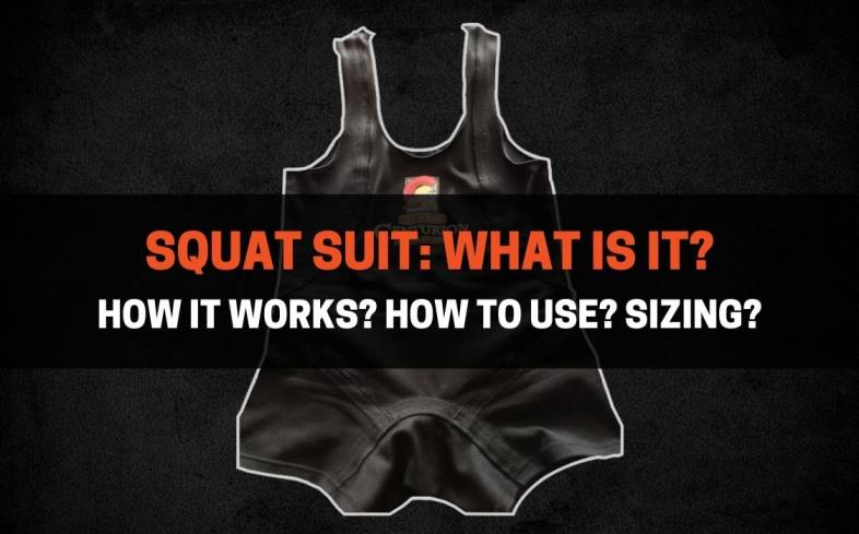 a squat suit is designed to help powerlifters lift more weight, support the hips, and provide progressively more support