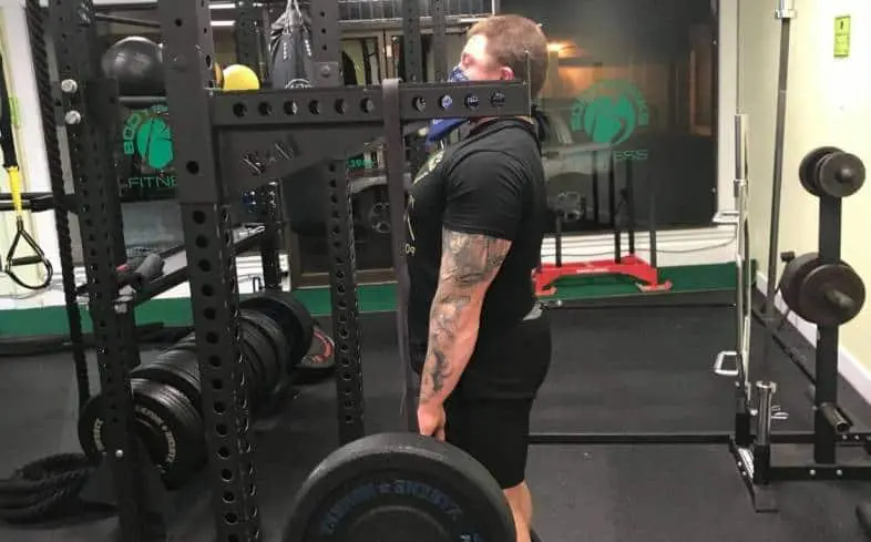how to reverse band deadlift technique