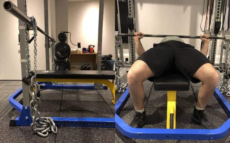 how to set-up chains when lifting 