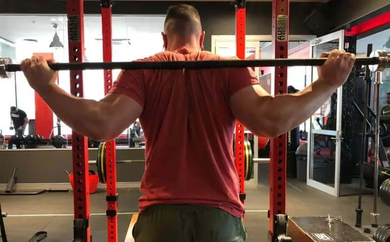 not getting tight before unracking the weight