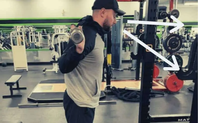 the act of looking down increases your chances of hunching your upper back