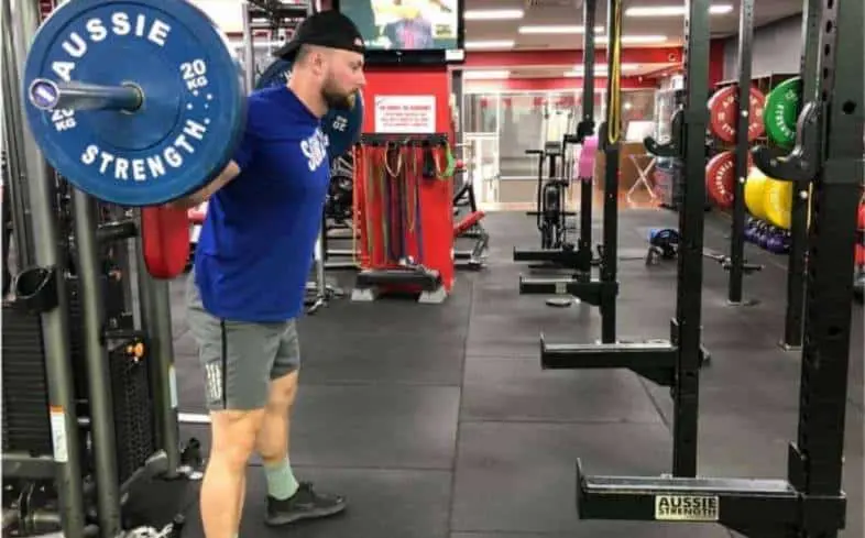 being too far from the rack is putting yourself at risk of losing too much tension