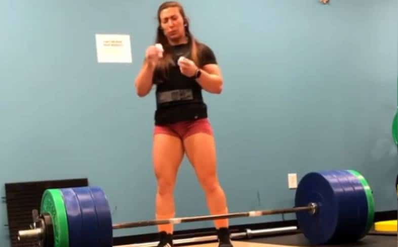 Why weightlifters wear belts, what they sniff and how chalk helps