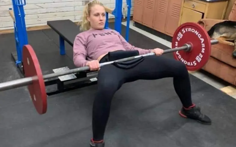 widen your stance hip thrust