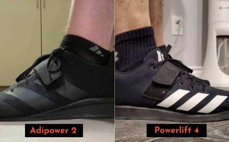 Adidas Adipower 2 vs Powerlift 4 - Sizing and Fit