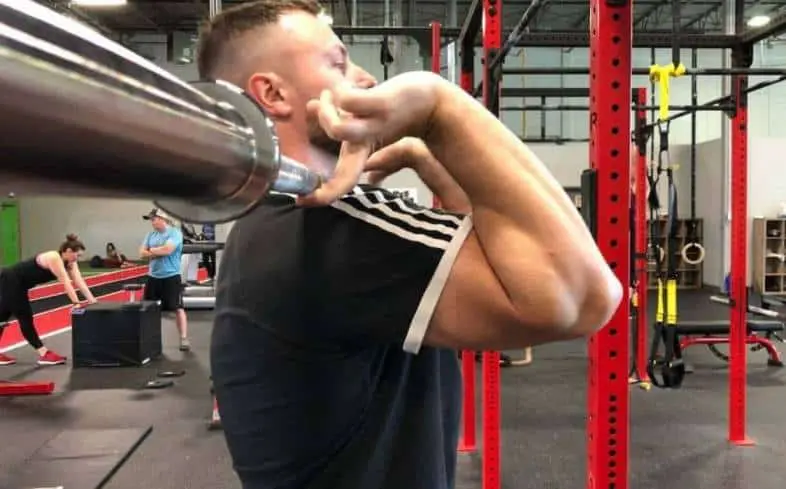 keep your elbows up