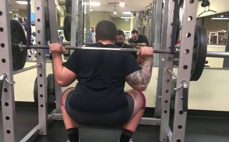 the purpose of the reverse band squat