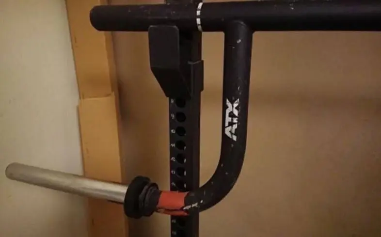 you should set the j-hooks to the correct height