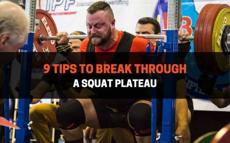 9 tips for breaking through a squat plateau