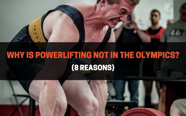 powerlifting is not in the olympics because the sport has yet to reach the criteria set by the International Olympic Committee