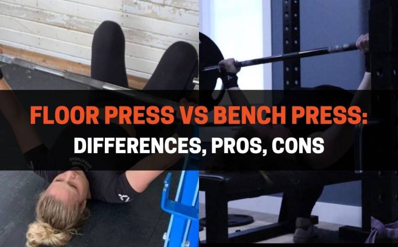 the differences between the floor press versus bench press